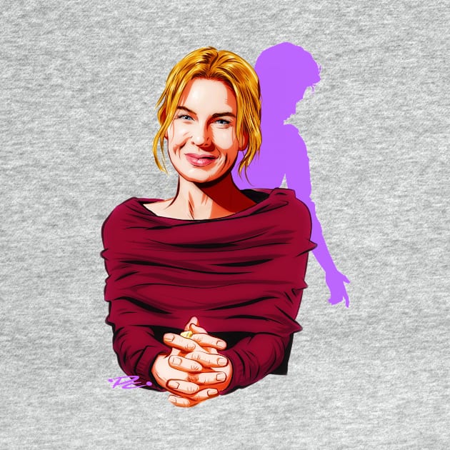 Renee Zellweger - An illustration by Paul Cemmick by PLAYDIGITAL2020